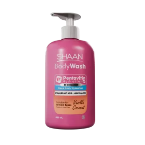 Shaan Hydration Vanilla Coconut Body Wash 480 Ml