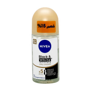 Nivea B&W Silky Smooth F/W Roll On 50 Ml 15% Off