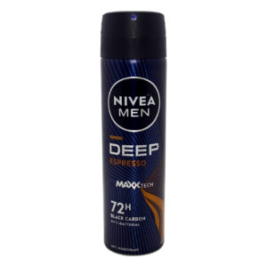 Nivea Deep Black Espresso F/M Spray 150 Ml