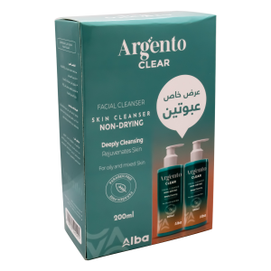 Argento Clear Facial Cleanser 200 Ml (1+1) Off