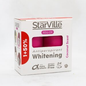 Starville White Light Pink Roll On 60Ml (1+50%)Off