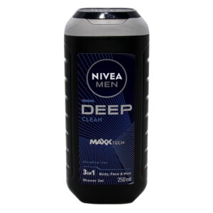 Nivea Men Deep Clean Shower Gel 250 Ml