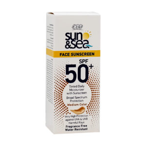 Eva Sun&Sea Face Spf 50+Medium Sun Cream 40 Ml
