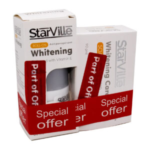 Starville White Roll On 60 Ml + Soap Off