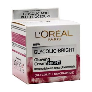 Loreal Glycolic Bright Glowing Night Cream 50 GM