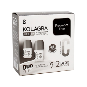 Kolagra Whitening Fragrance Free Roll On (1+1) Off
