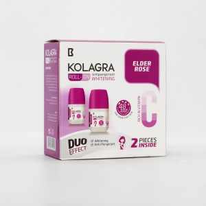 Kolagra Whitening Elder Rose Roll On (1+1) Off