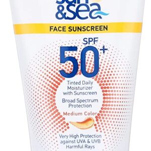 Eva Sun&Sea Spf 50+ Med Tint Cream 40 Ml 20% Off