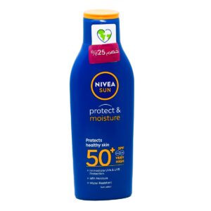 Nivea Sun Prot&Moist +50 Lotion 200 Ml 25%Off