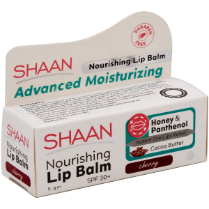 Shaan Nourishing Cherry Spf 30+ Lip Balm 5 Gm