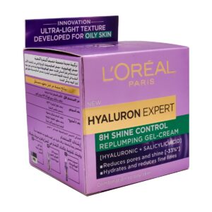 Loreal Hyaluron 8 H Shine Control Gel Cream 50 Ml