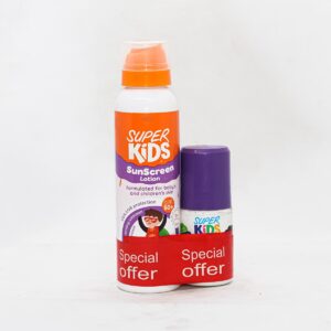 Super Kids Sun Screen Lotion+ Roll On 30 Ml Off