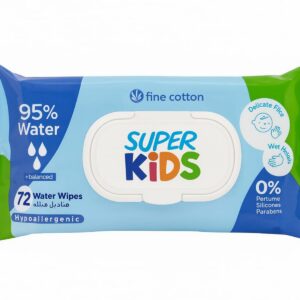 Super Kids 72 Water Wipes