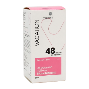 Vacation Whitening Pearl & Rose Roll On 50 Ml
