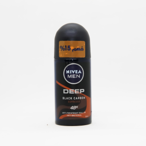 Nivea Deep Black Espresso F/M Roll On 50Ml 15% Off
