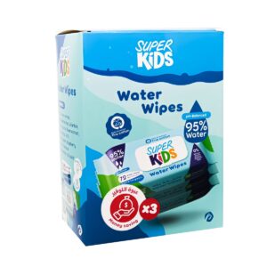 Super Kids 3 Water Wipes In Box Offer