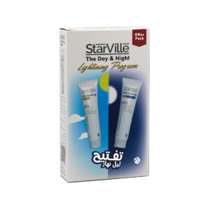 Starville White Night Care Gel +Day Cream 60Ml Off