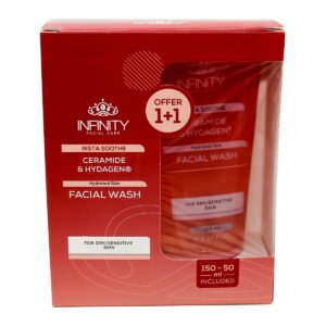 Infinity Insta Soothe Facial Wash 150 Ml+50Ml Off