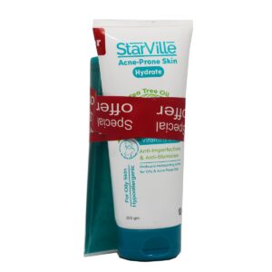 Starville Cleanser Gel 200Ml+Acne Prone 200 Ml Off
