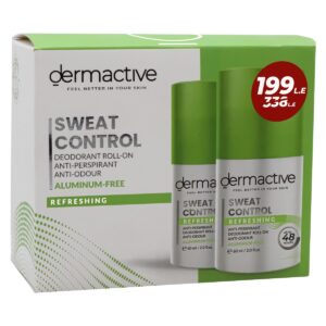 Dermactive Refreshing Roll-On 60Ml(1+1) 199L.E Off