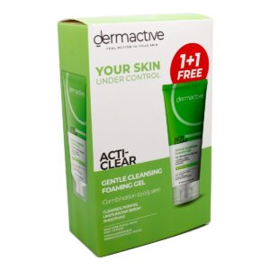 Dermactive Acti Clear Foaming Gel 200 Ml (1+1) Off