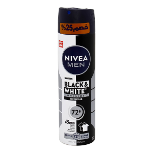 Nivea B&W Inv Original F/M Spray 150 Ml 25% Off