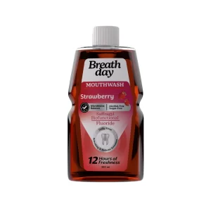 Breath Day Strawberry Mouth Wash 300 Ml